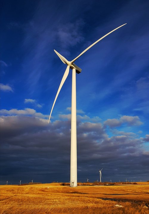 turbine  electricity  windmill