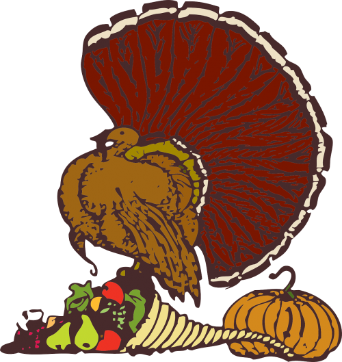 turkey cornucopia thanksgiving