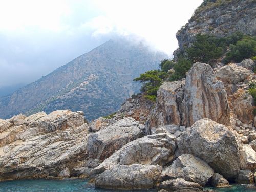 turkey rocks mountains