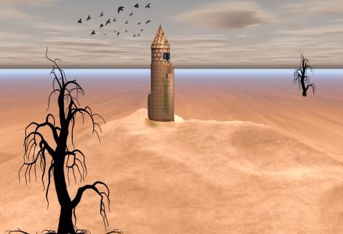 Tower In The Desert