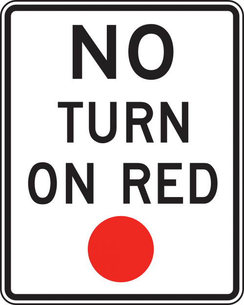 turn forbidden no turn