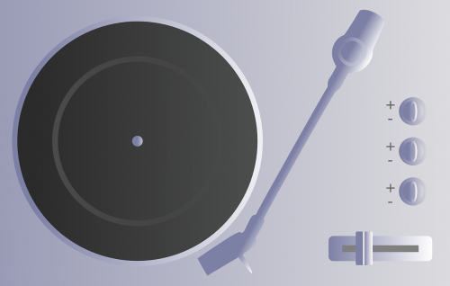 turntable disc music