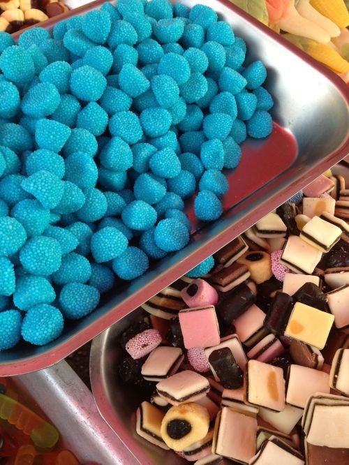 turquoise candy licorice