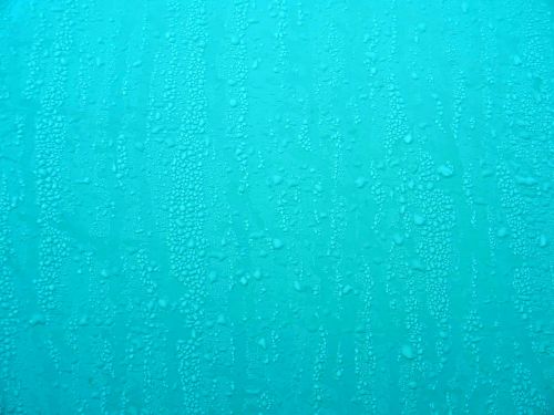 Turquoise Condensation Background