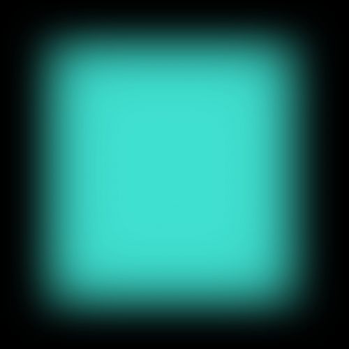 Turquoise Gradient Frame