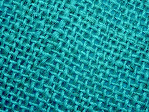 Turquoise Netting Pattern