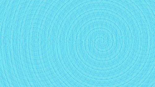 Turquoise Overlapping Circles