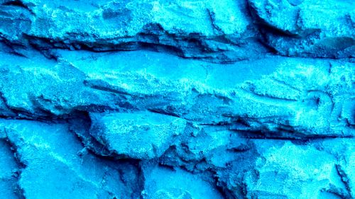 Turquoise Rock Wall Background