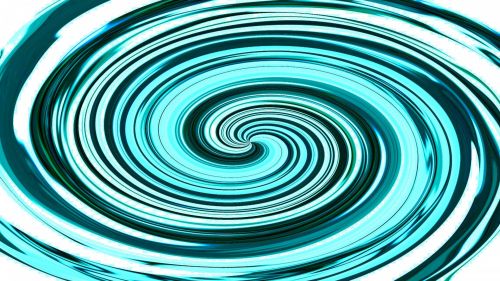 Turquoise Swirl Background