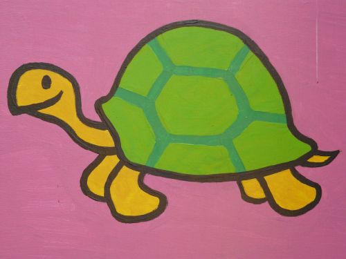 turtle cartoon character drawing