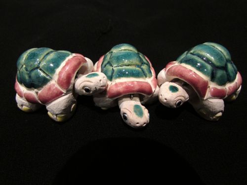 turtle ceramic decoration