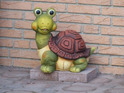turtle figure clay figure