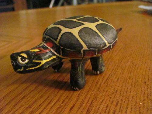 turtles rock painted