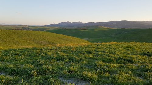 tuscany  landscape  panorama