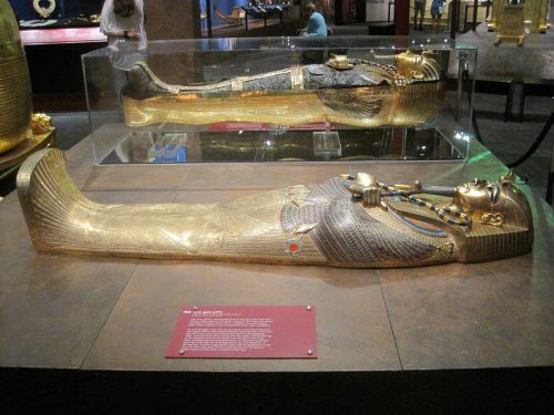 Tutankhamun&#039;s Burial Caskets