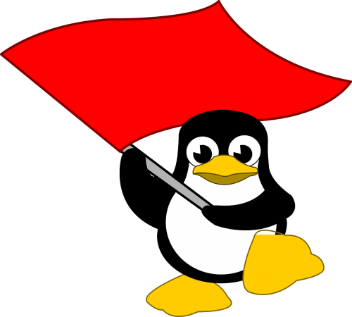 tux flag linux