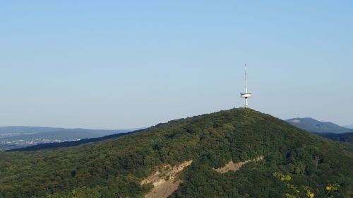 tv tower blue sky