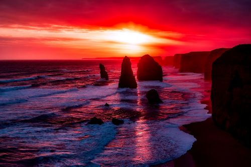 twelve apostles australia rocks