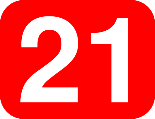 twenty one number
