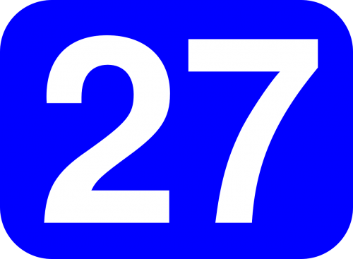 twenty seven number