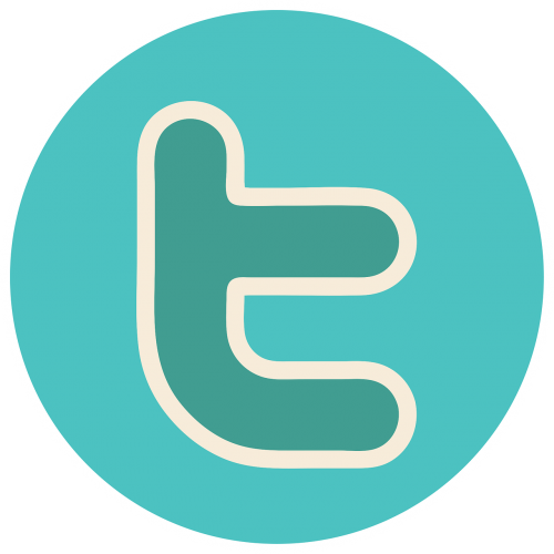 twitter logo green