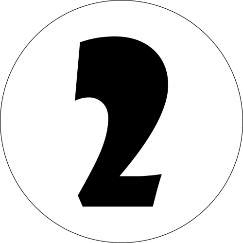 two 2 number