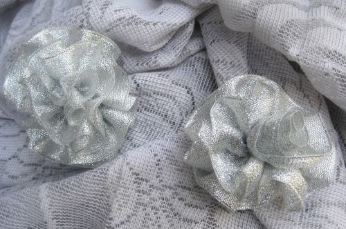 Two Silver Brooches