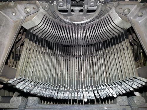 typewriter keys mechanical