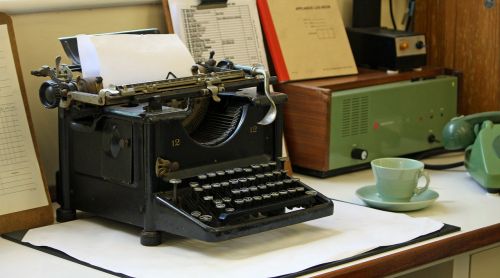 typewriter antique antique typewriter