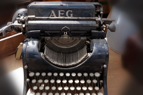 typewriter travel typewriter alphabet