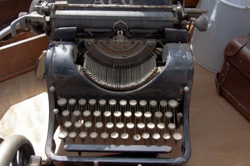 typewriter travel typewriter alphabet