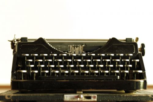 typewriter writer vintage