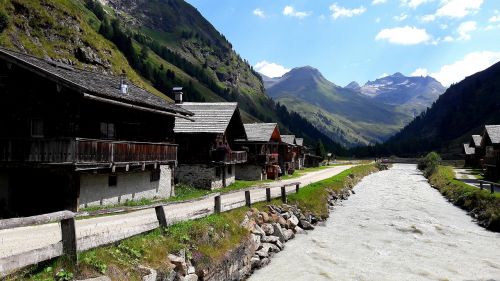 tyrol idyll landscape