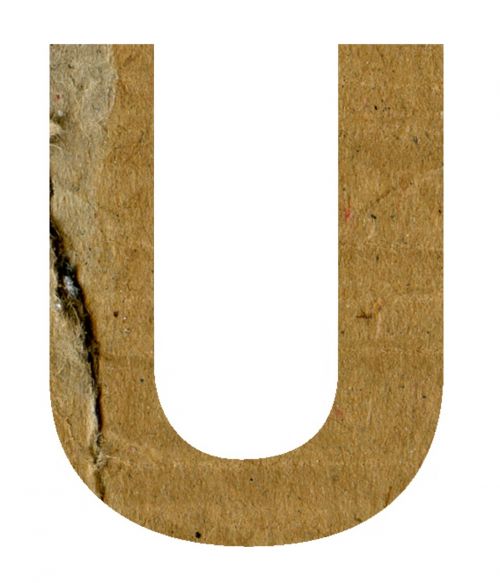 u alphabet letter