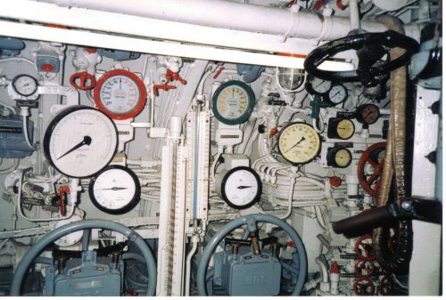 u boat equipment column operational monitoring