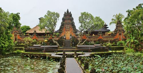 ubud indonesia temple