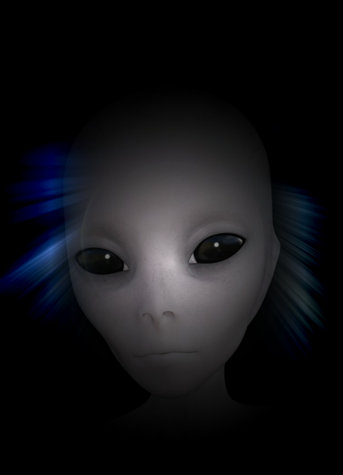 ufo alien darkness