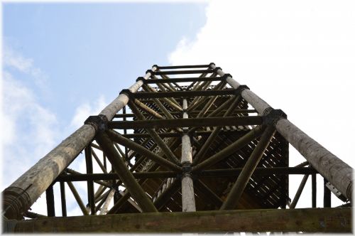Part Of A Wooden Tower 2