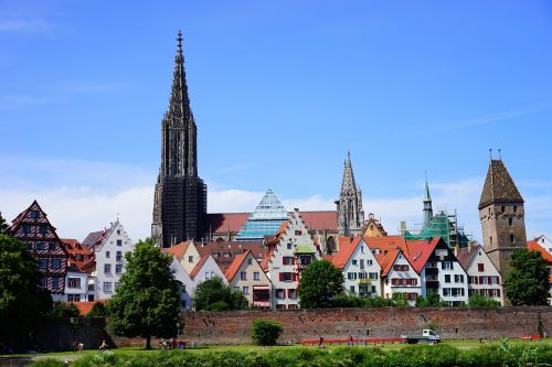 ulm ulm cathedral city wall