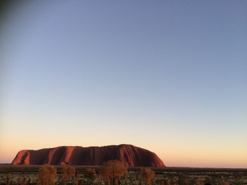 uluru australia outback