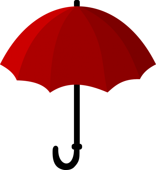 umbrella red screen