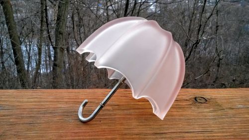 umbrella glass vintage