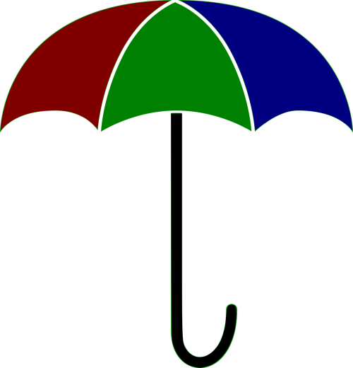 umbrella colored weather