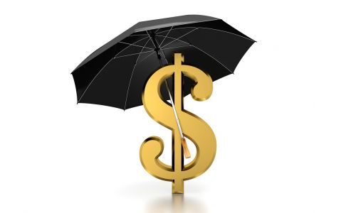umbrella dollar concept