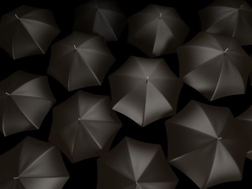 umbrella abstract background