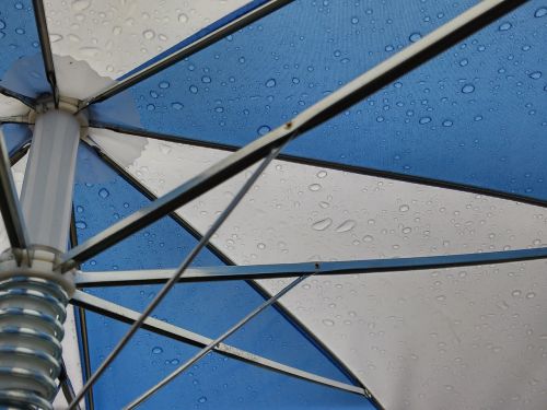 umbrella drop of water spokes