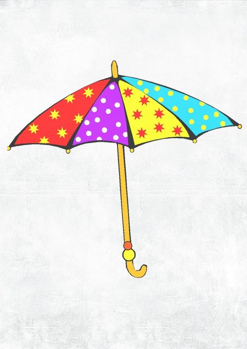umbrella bright kids