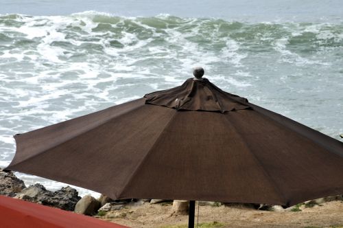 Umbrella With Ocean