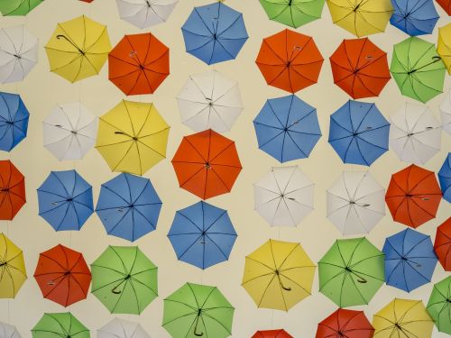 umbrellas colors umbrella