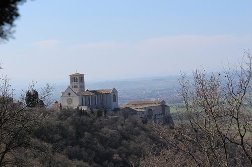 umbria  assisi  basilica